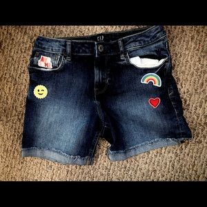 Gap Girls Denim Short a Size 14
